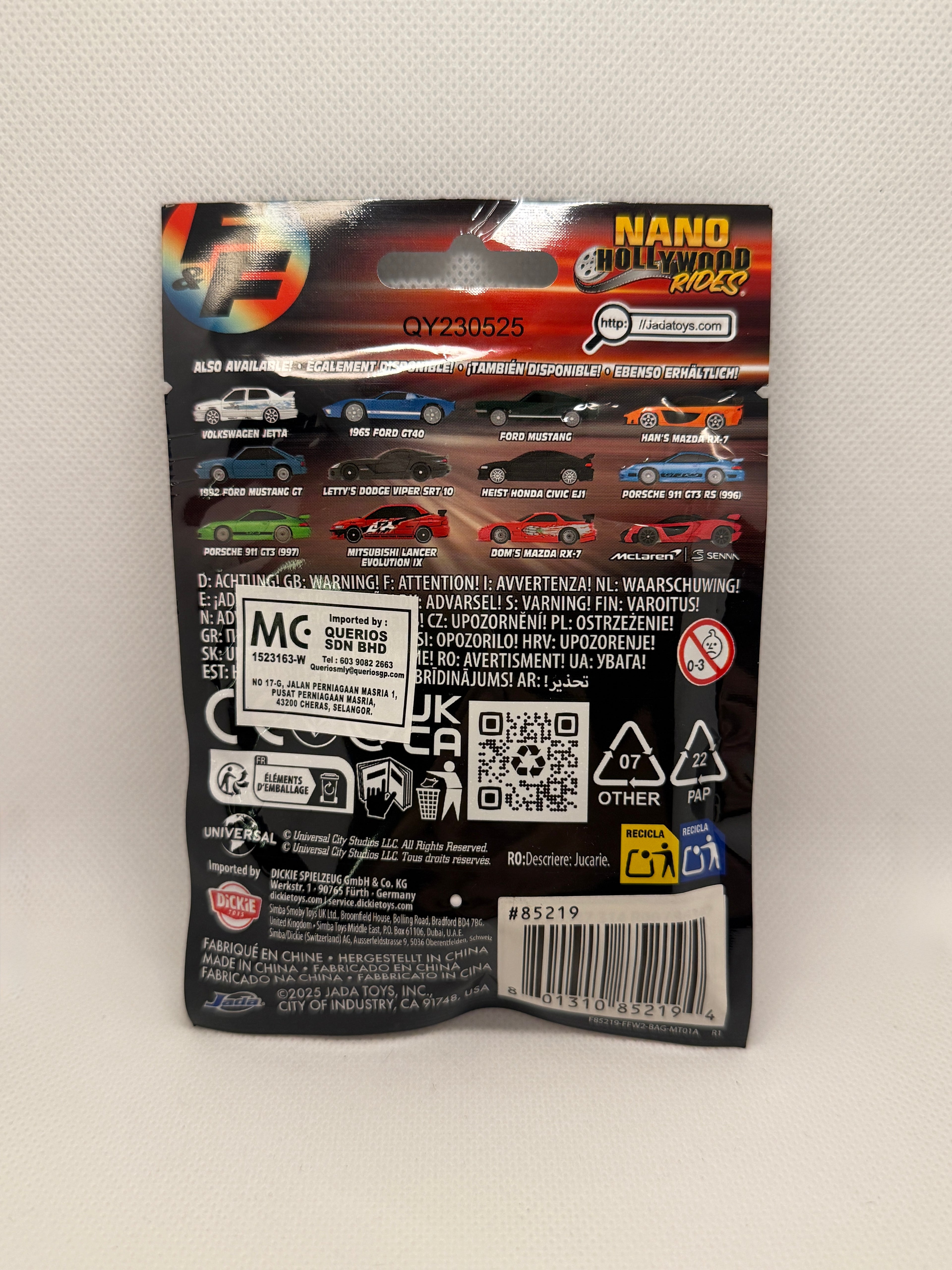 Fast and Furious Mystery Pack